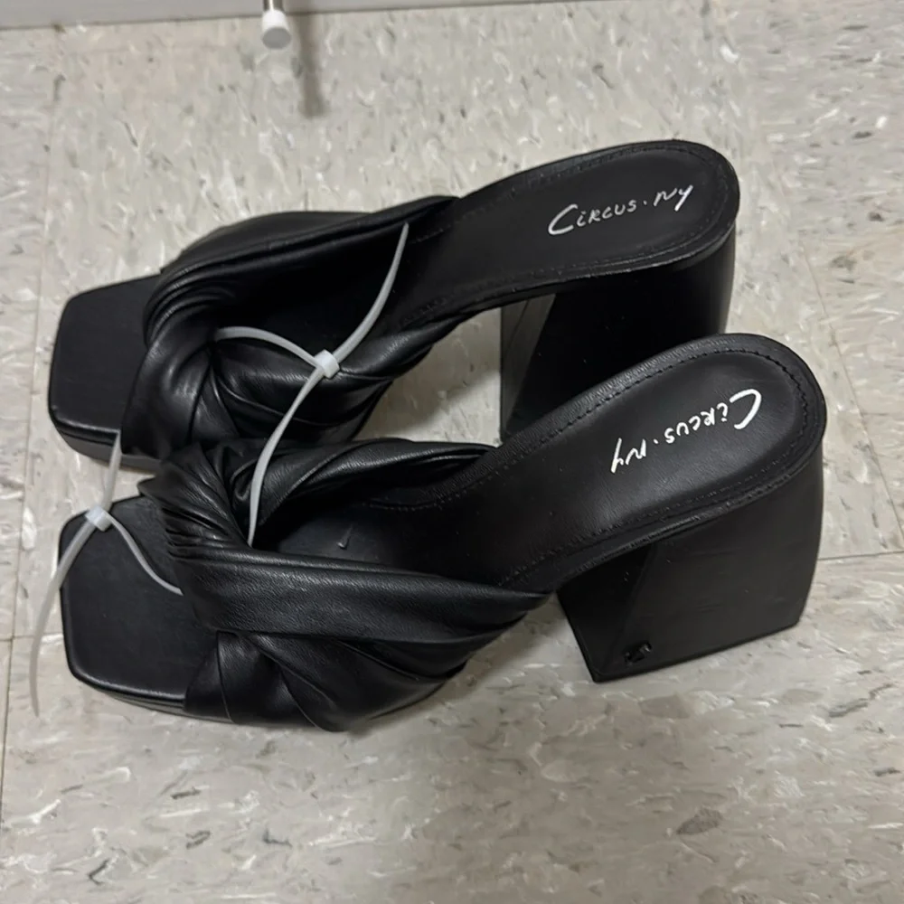 NEW! Circus by Sam Edelman Marianna Woven Slide Sandal- 10 ✈️ & 6.5🚛 & 5.5🚕